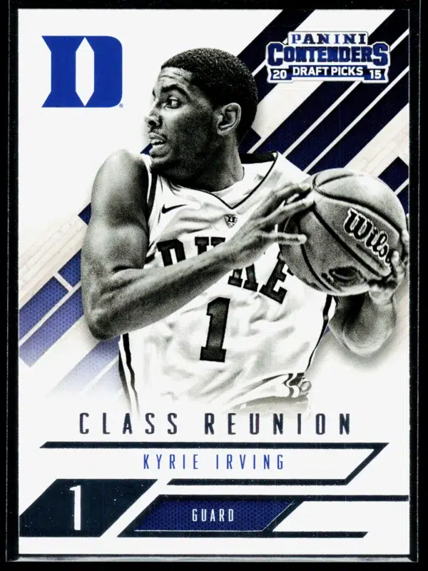 2015 Kyrie Irving #18 Panini Contenders Draft Picks Class Reunion - front