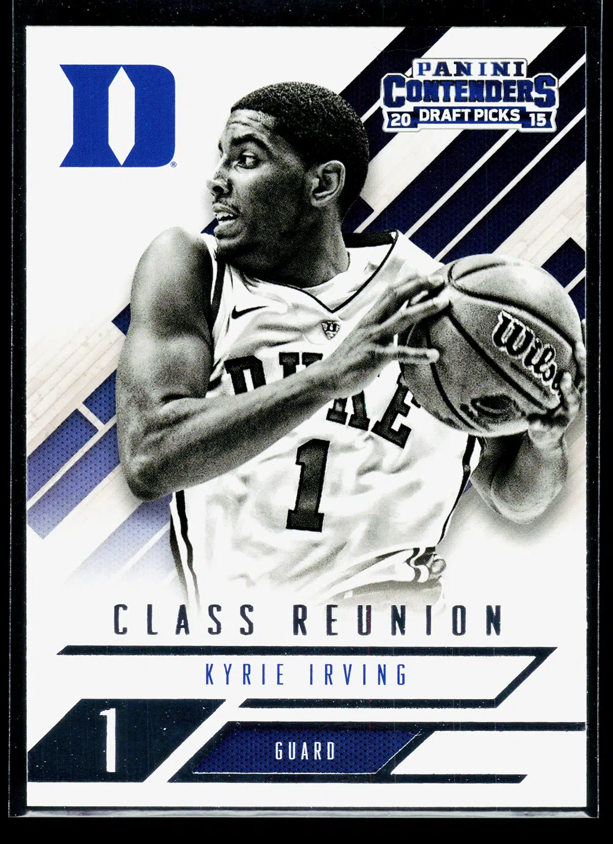 2015 Kyrie Irving #18 Panini Contenders Draft Picks Class Reunion - front