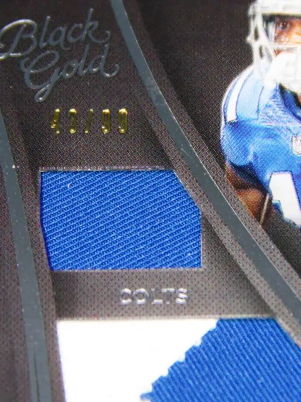 2015 Phillip Dorsett #ML PD Panini Black Gold Motherlode of 99 - detail