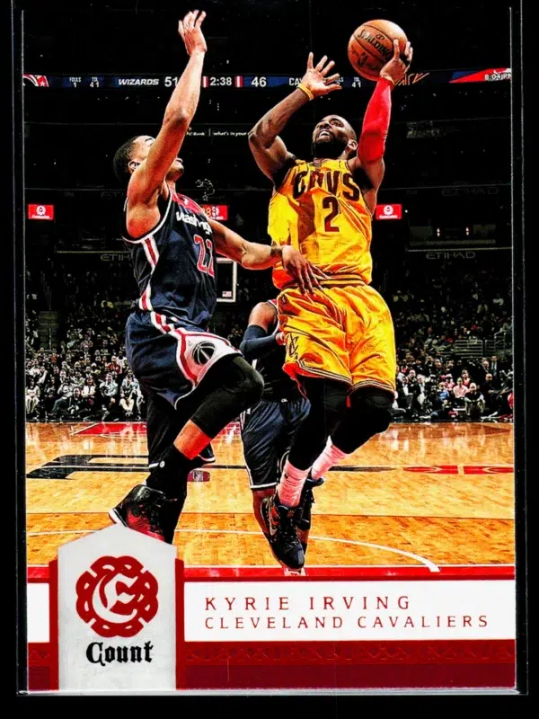 2016 17 Kyrie Irving #32 Panini Excalibur - front