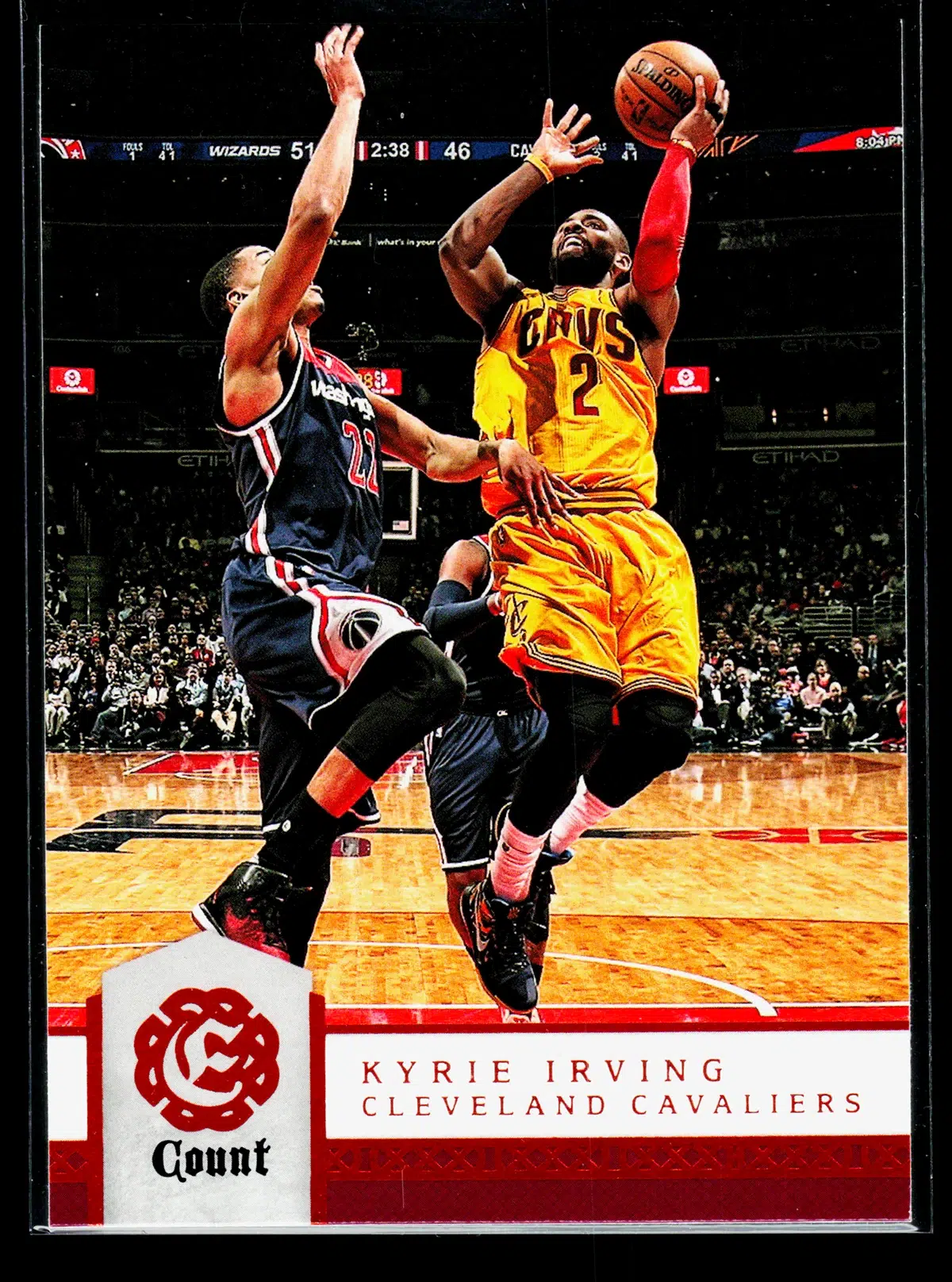 2016 17 Kyrie Irving #32 Panini Excalibur - front