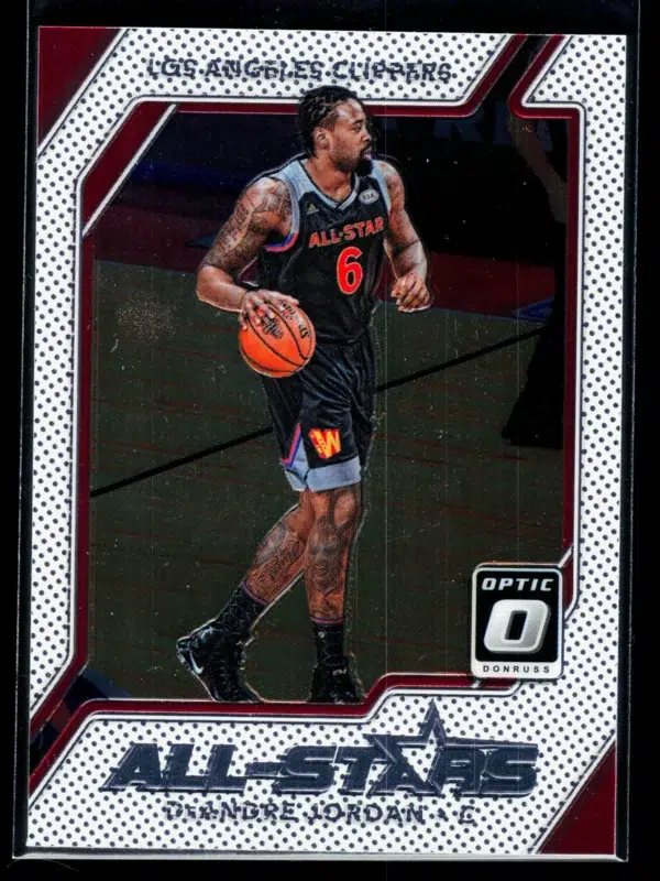 2017 18 DeAndre Jordan #11 Panini Donruss Optic All Stars - front