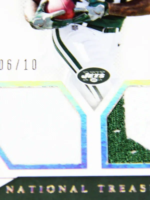 2017 ArDarius Stewart #13 Panini National Treasures Rookie Dual Materials Holo Gold of 10 - detail
