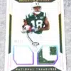 2017 ArDarius Stewart #13 Panini National Treasures Rookie Dual Materials Holo Gold of 10 - front