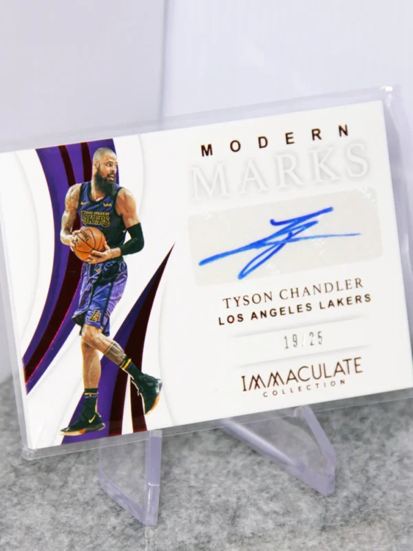 2018 19 Tyson Chandler #MM TCH Panini Immaculate Collection Modern Marks of 25 - stand