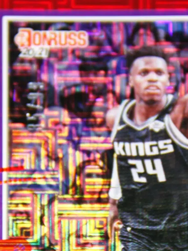 2020 21 Buddy Hield #160 Panini Donruss Red Laser of 99 - detail