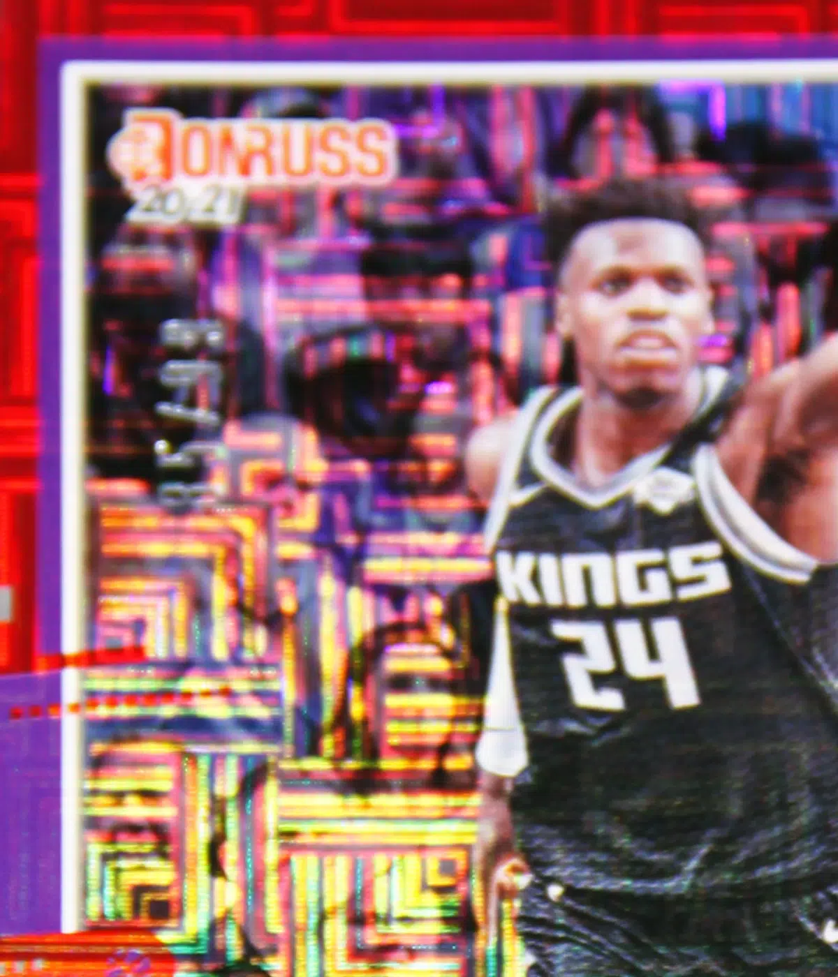 2020 21 Buddy Hield #160 Panini Donruss Red Laser of 99 - detail