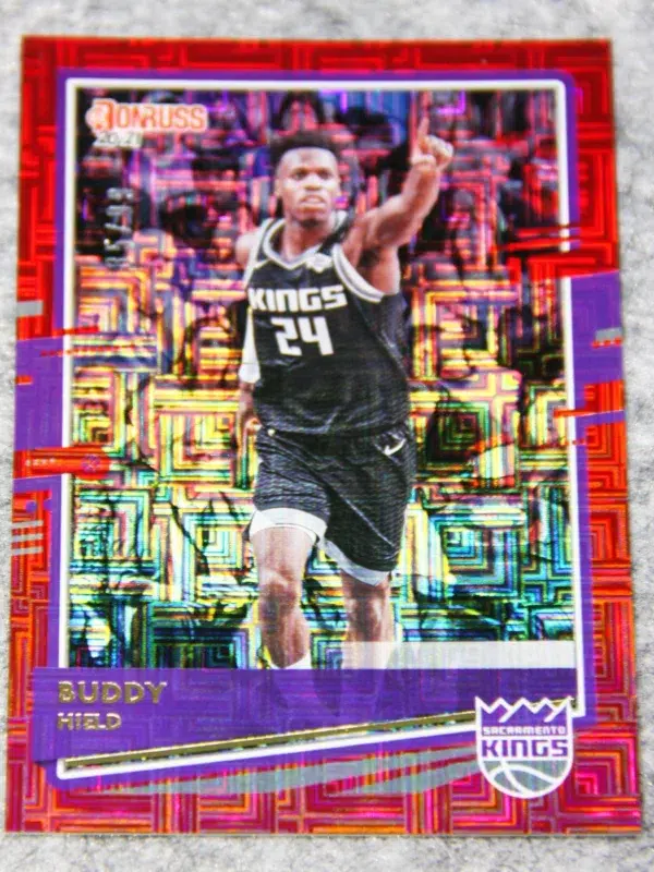 2020 21 Buddy Hield #160 Panini Donruss Red Laser of 99 - front