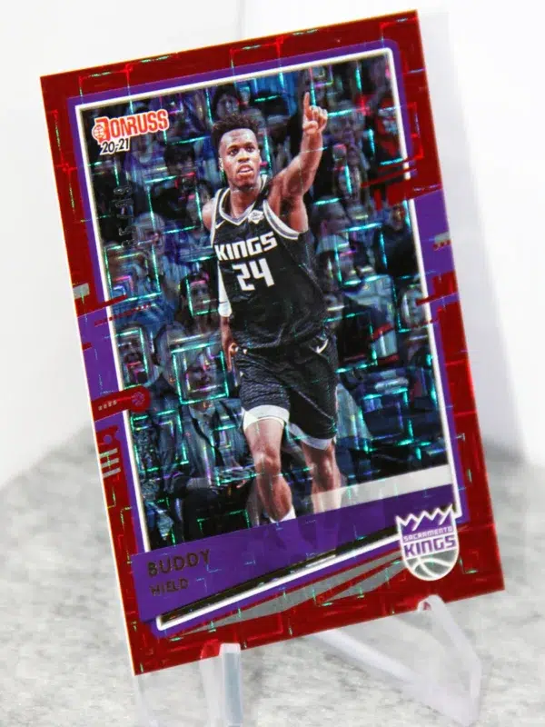 2020 21 Buddy Hield #160 Panini Donruss Red Laser of 99 - stand