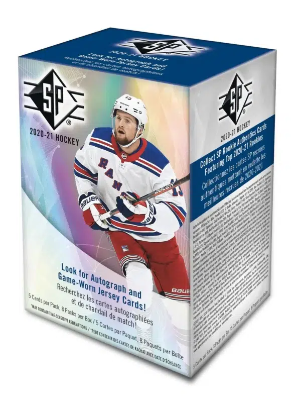 2020-21 Upper Deck SP Hockey NHL Blaster Box