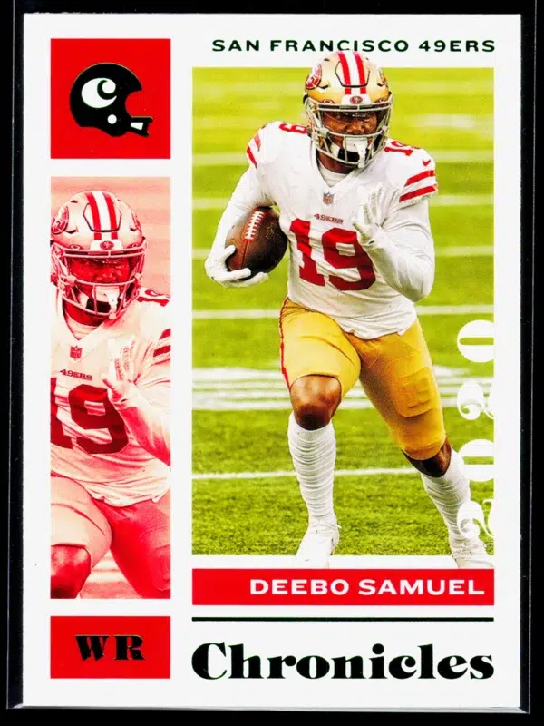 2020 Deebo Samuel #83 Panini Chronicles Green - front