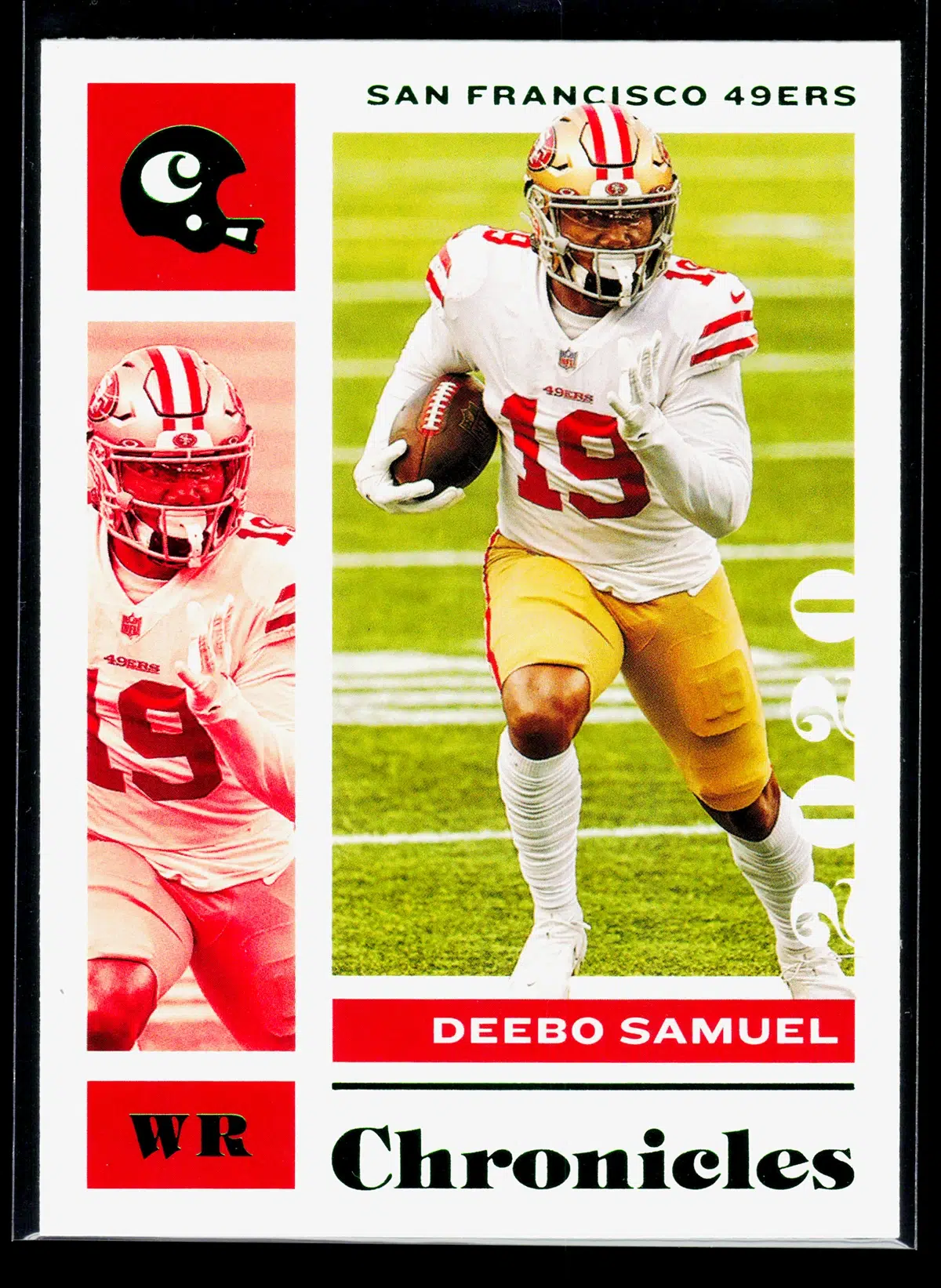 2020 Deebo Samuel #83 Panini Chronicles Green - front