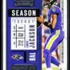 2020 Lamar Jackson #93 Panini Contenders - front