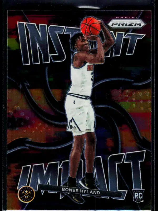 2021 22 Bones Hyland #6 Panini Prizm Instant Impact - front