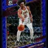 2021 22 Jarrett Allen #75 Panini Donruss Optic Blue Velocity Prizm - front