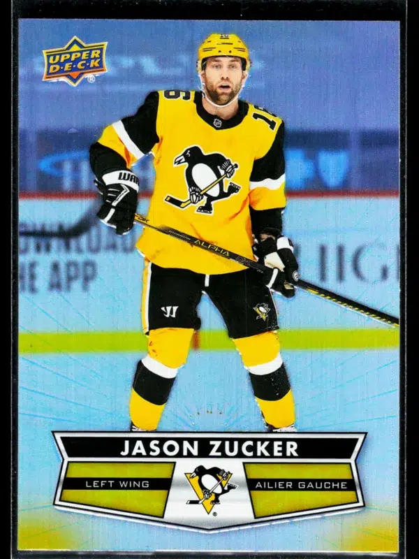 2021 22 Jason Zucker #66 Upper Deck Tim Hortons - front