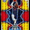 2021 22 Tobias Harris #8 Panini Mosaic Red Yellow Mosaic of 88 - front