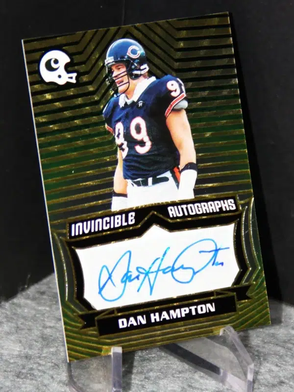2021 Dan Hampton #INV DHA Panini Chronicles Invincible Autographs - stand