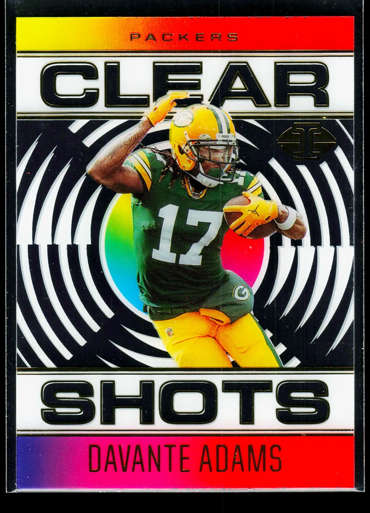 2021 Davante Adams #CS 8 Panini Illusions Clear Shots - front