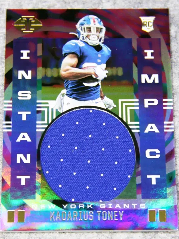 2021 Kadarius Toney #II KD Panini Illusions Instant Impact - front