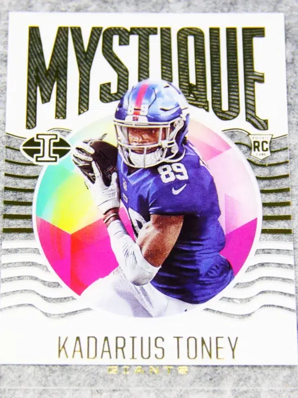 2021 Kadarius Toney #MY 12 Panini Illusions Mystique - front