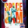 2021 LeBron James #50 Upper Deck Space Jam A New Legacy Bugs, LeBron and Tweety Red - front