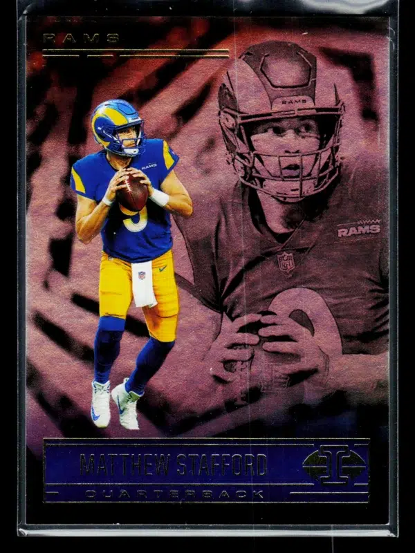 2021 Matthew Stafford #16 Panini Illusions - front