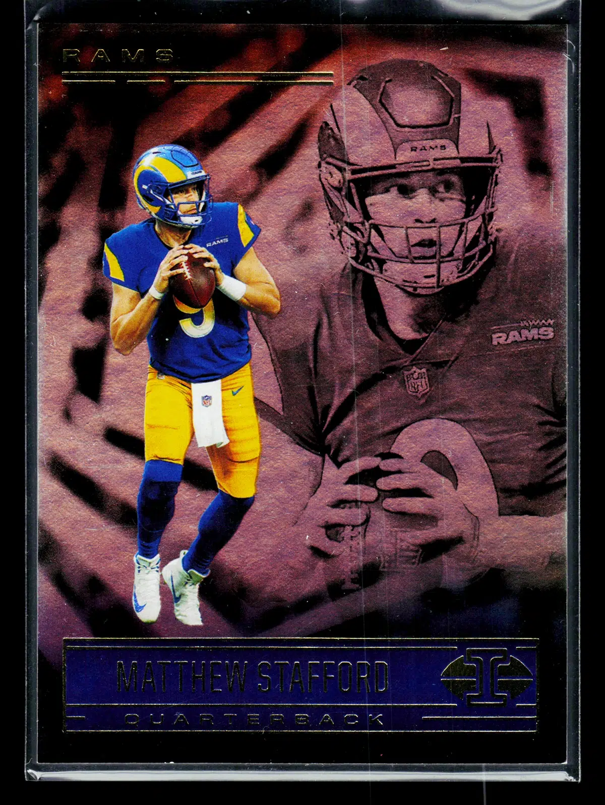 2021 Matthew Stafford #16 Panini Illusions - front