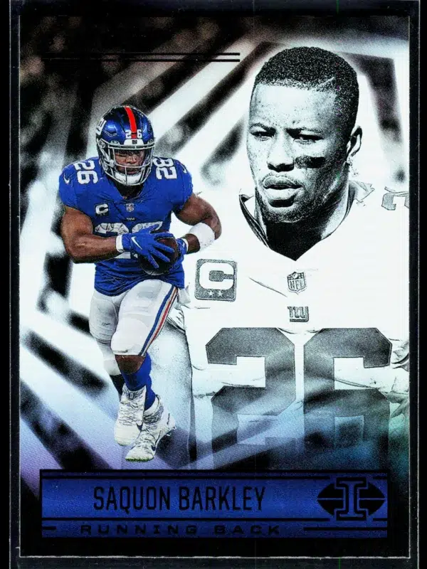 2021 Saquon Barkley #49 Panini Illusions - front