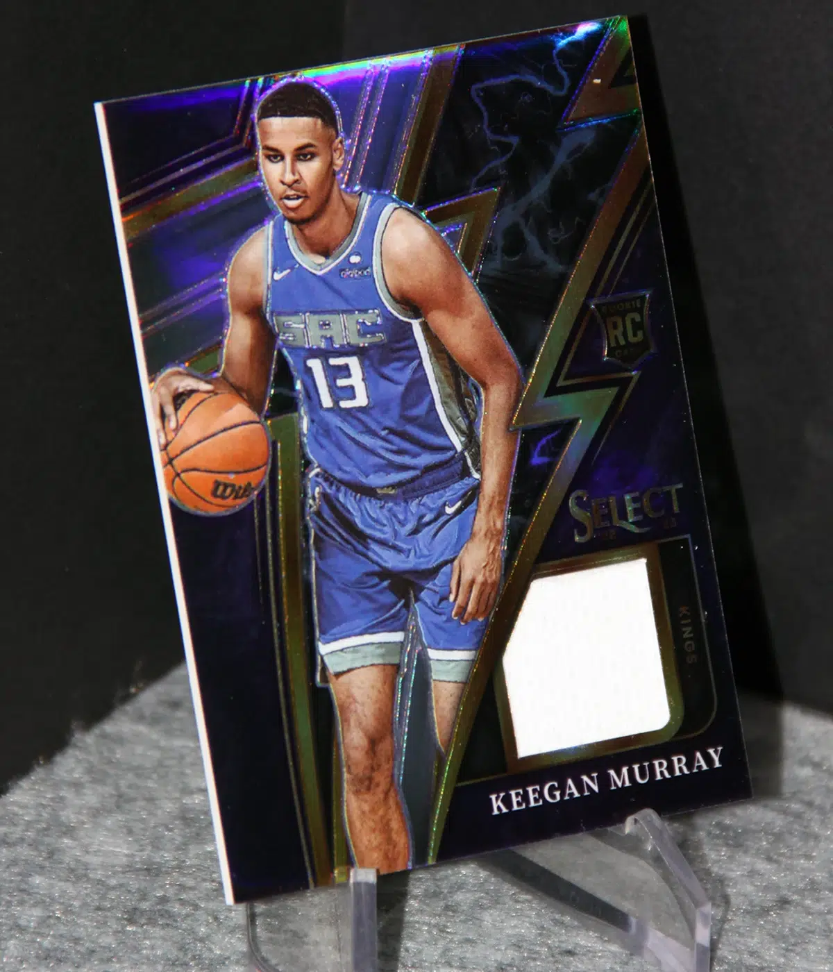 2022 23 Keegan Murray #S KM Panini Select Sparks - stand