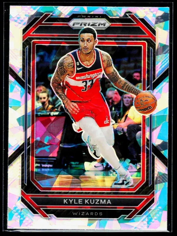 2022 23 Kyle Kuzma #172 Panini Prizm Ice - front