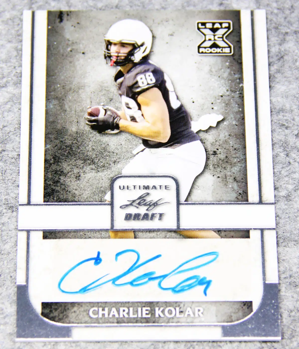 2022 Charlie Kolar #BA CK1 Leaf Ultimate Draft - front