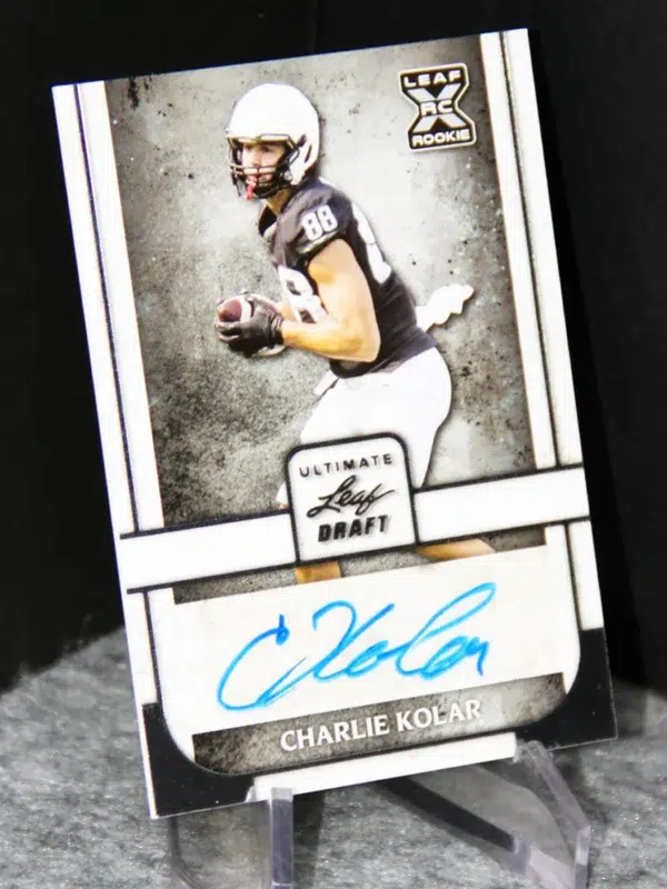 2022 Charlie Kolar #BA CK1 Leaf Ultimate Draft - stand