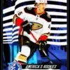 2022 Trevor Zegras #USA 4 Upper Deck National Hockey Card Day Americas Rookies - front