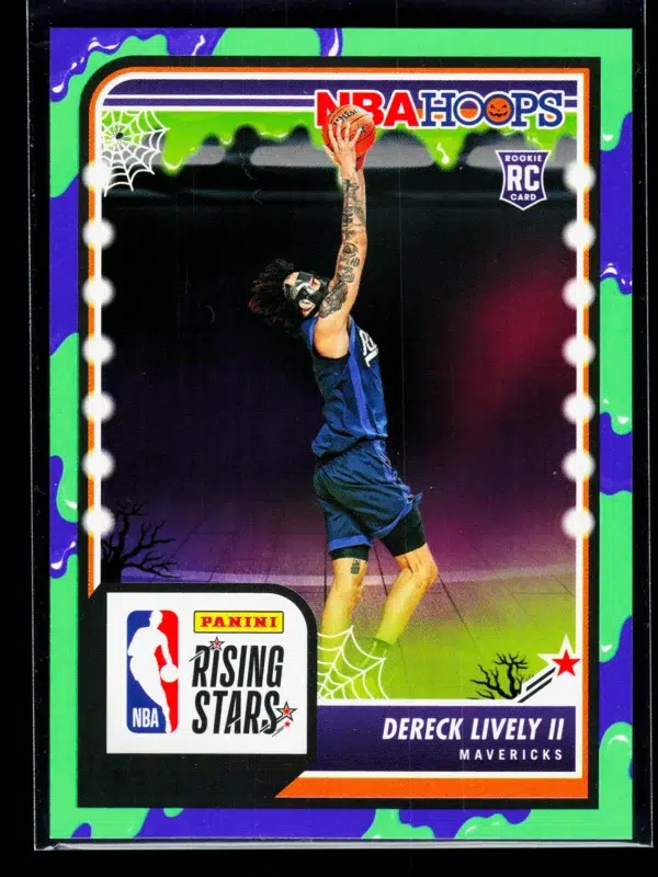 2023 24 Dereck Lively II #291 Panini Haunted Hoops Rising Stars - front
