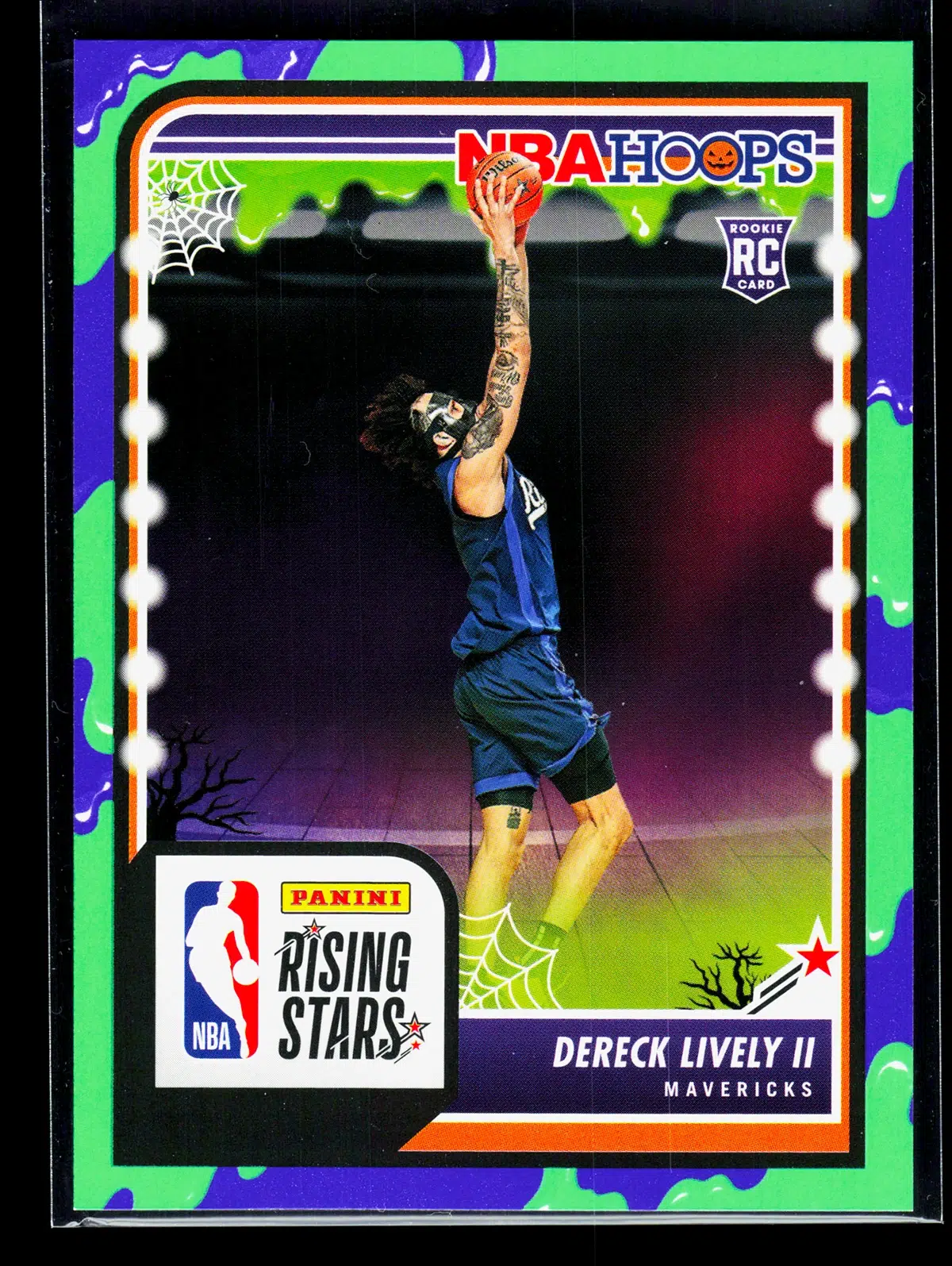 2023 24 Dereck Lively II #291 Panini Haunted Hoops Rising Stars - front