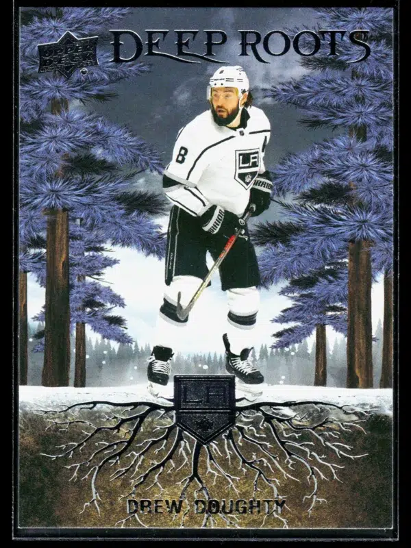 2023 24 Drew Doughty #DR 4 Upper Deck Series 2 Deep Roots - front