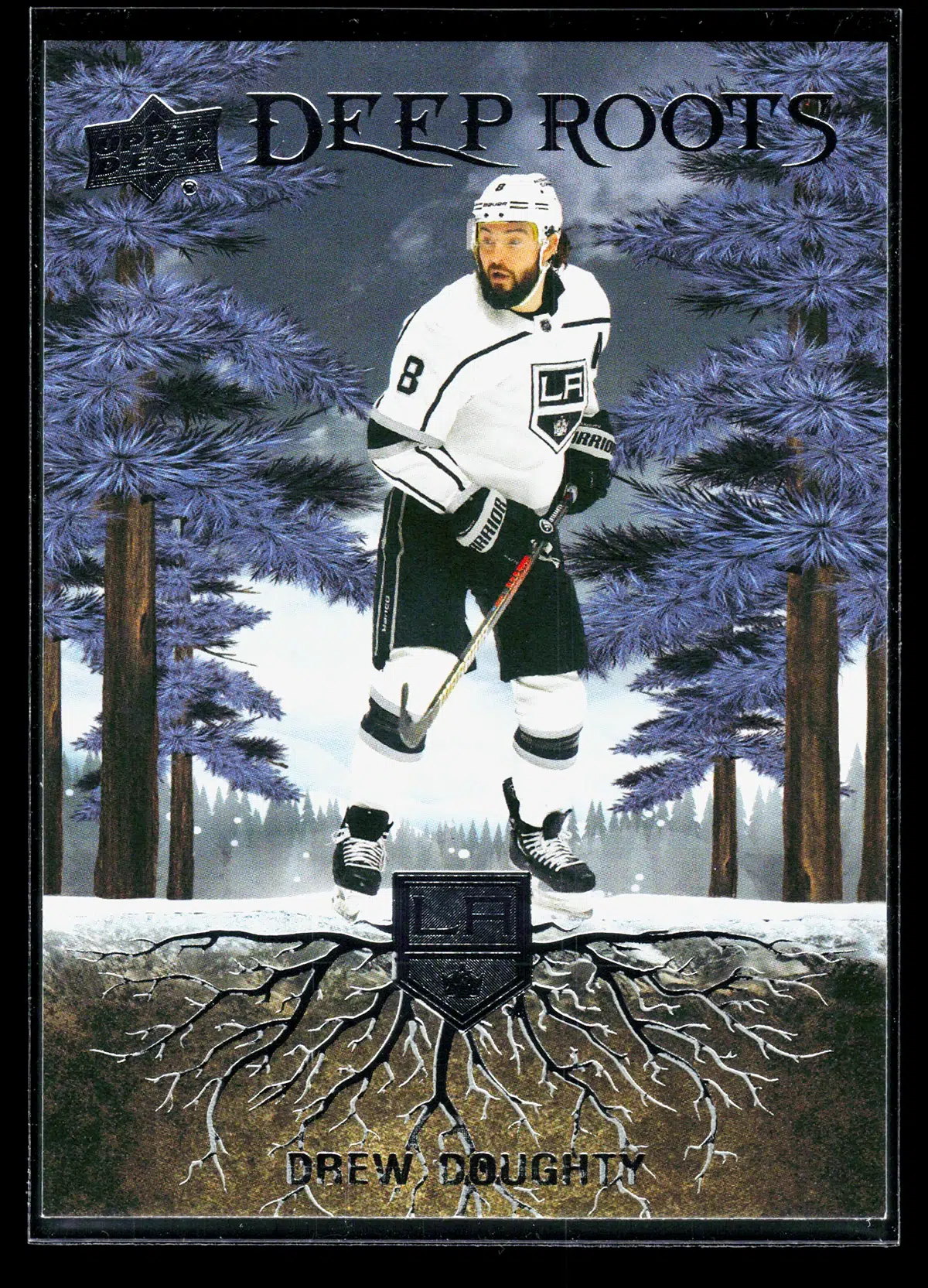 2023 24 Drew Doughty #DR 4 Upper Deck Series 2 Deep Roots - front