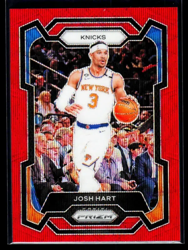 2023 24 Josh Hart #260 Panini Prizm Red Prizm - front