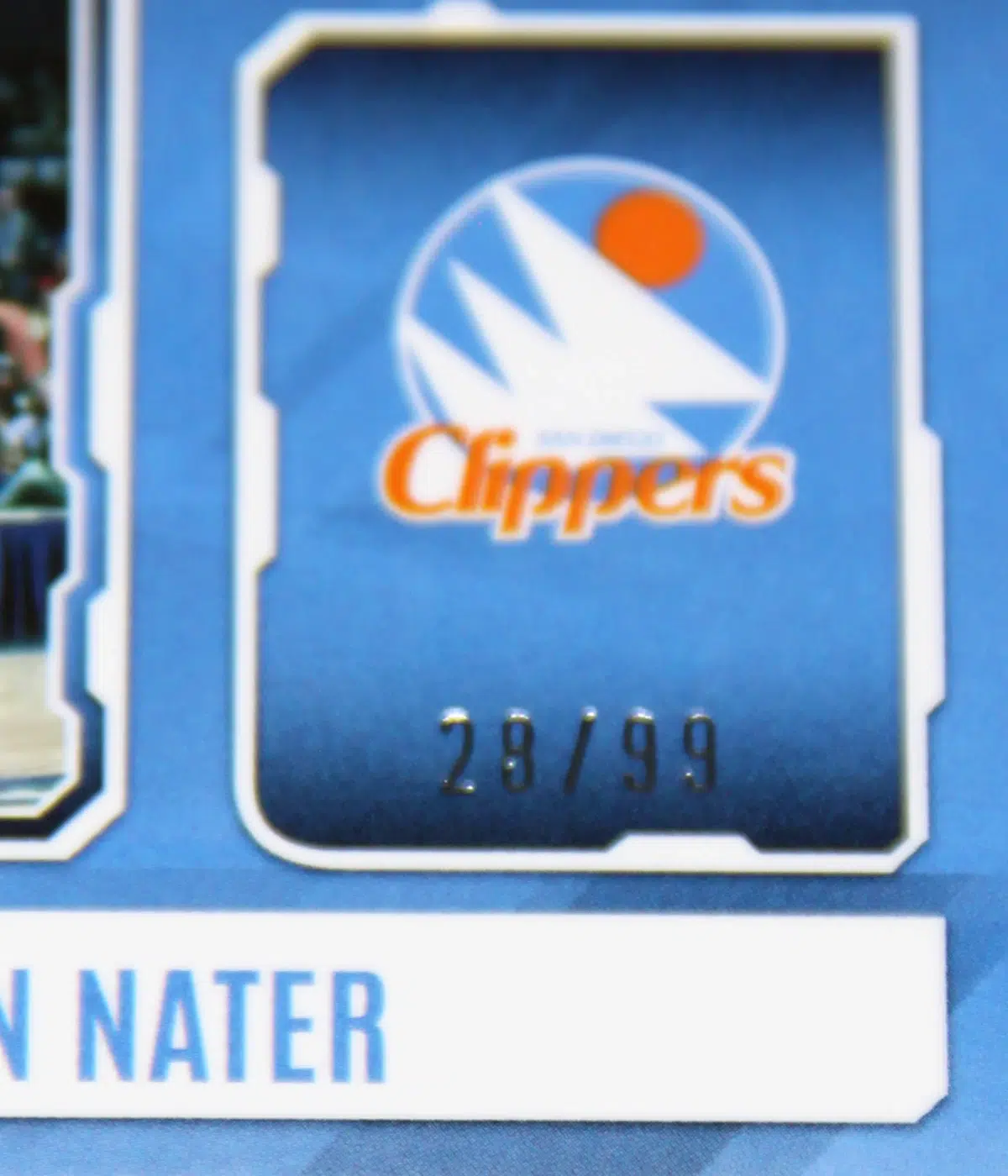2023 24 Swen Nater #PA SNA Panini Phoenix Autographs White Lazer of 99 - detail