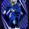 2023 Von Miller #98 Panini Phoenix Purple Seismic of 99 - front
