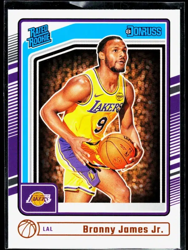 2024 25 Bronny James Jr. #243 Panini Donruss Rated Rookie - front