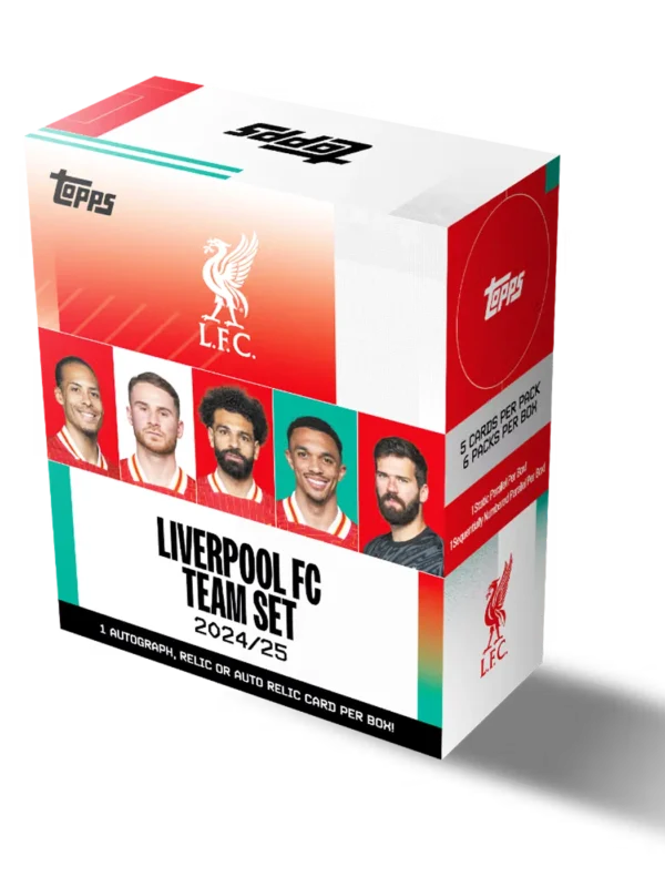 2024-25 Topps Liverpool FC Soccer Team Set