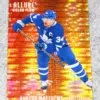 2025 26 Auston Matthews #CF 26 Upper Deck Allure Color Flow Red Orange Spectrum of 399 - front