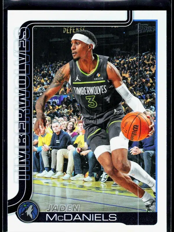 2025 26 Jaden McDaniels #248 Topps Basketball - front