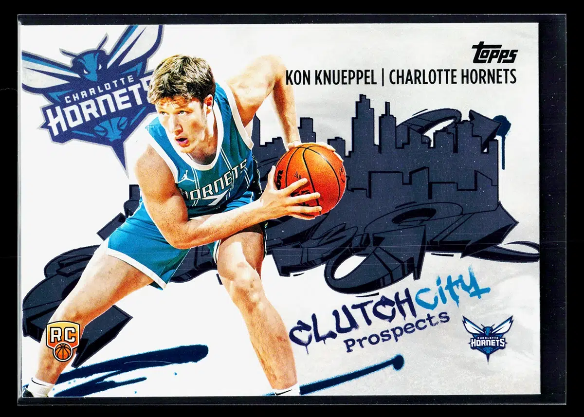 2025 26 Kon Knueppel #CC 4 Topps Clutch City Prospects - front
