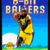 2025 26 LeBron James #8B 19 Topps Basketball 8 Bit Ballers - front