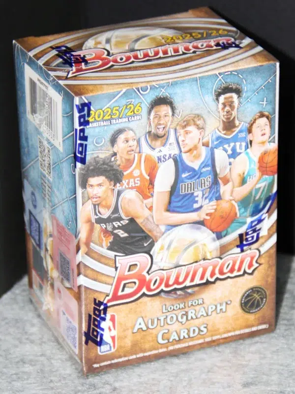 2025 26 Topps Bowman Basketball NBA Blaster Box - front