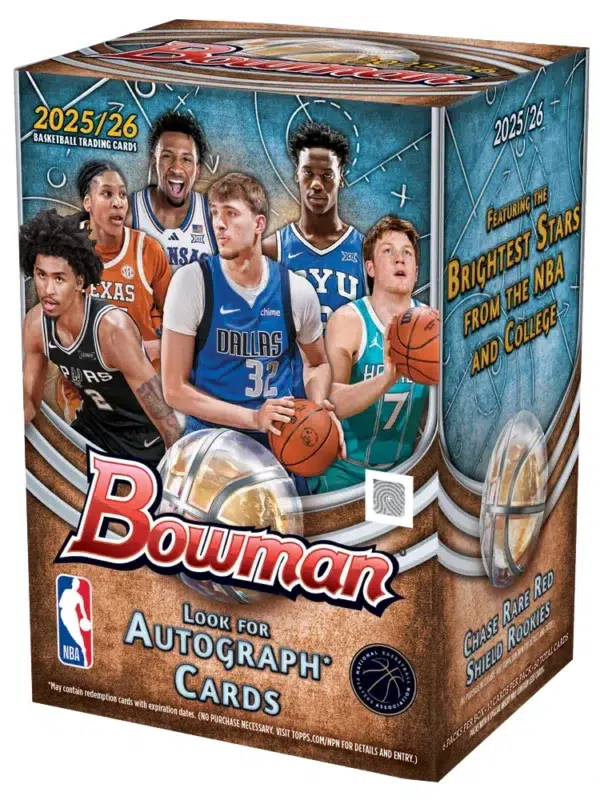 2025-26 Topps Bowman Basketball NBA Value Box