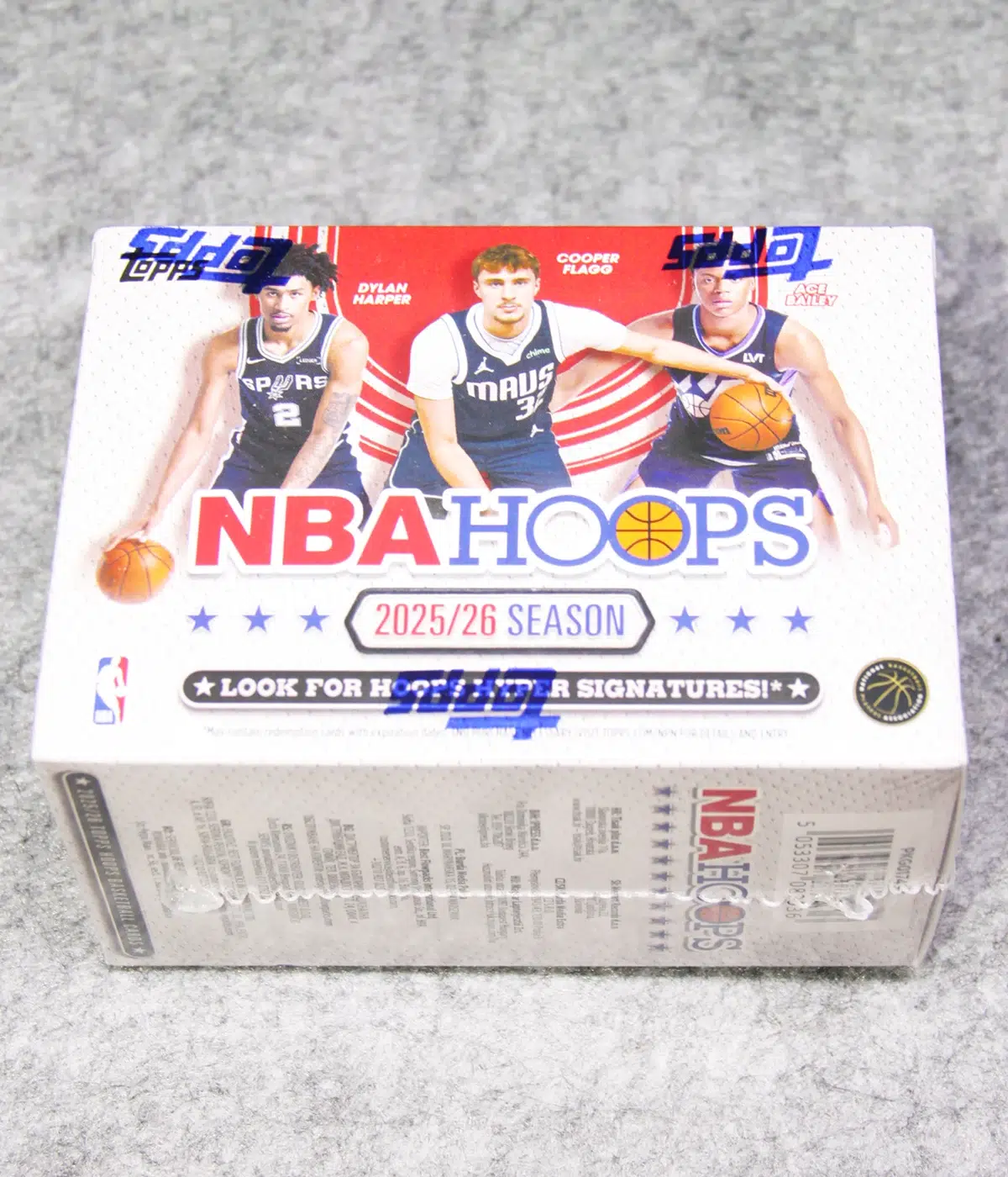 2025 26 Topps NBA Hoops Basketball Blaster Box - back